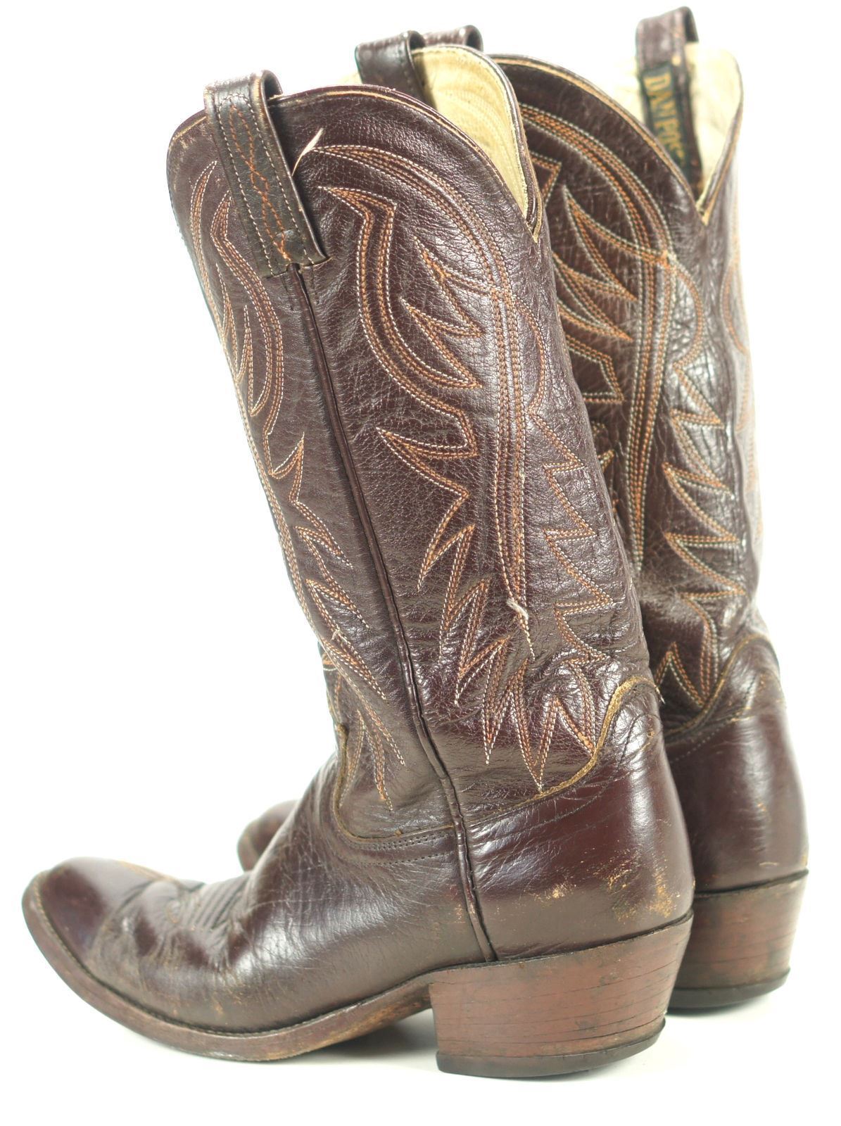dan post chocolate python boots