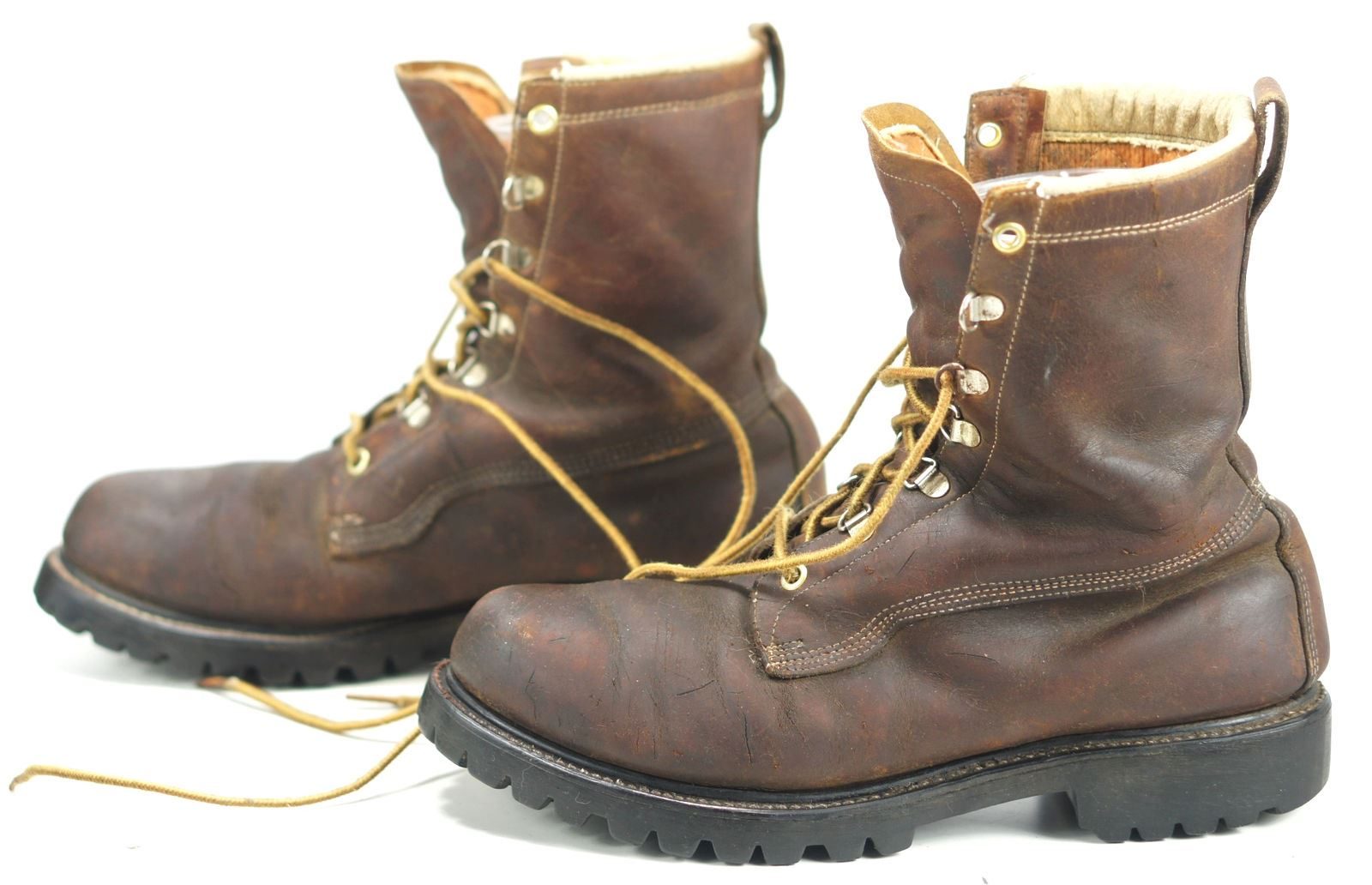 insulated lace up boots