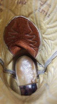 Justin Rockabilly Distressed Brown Leather Western Cowboy Boots Men