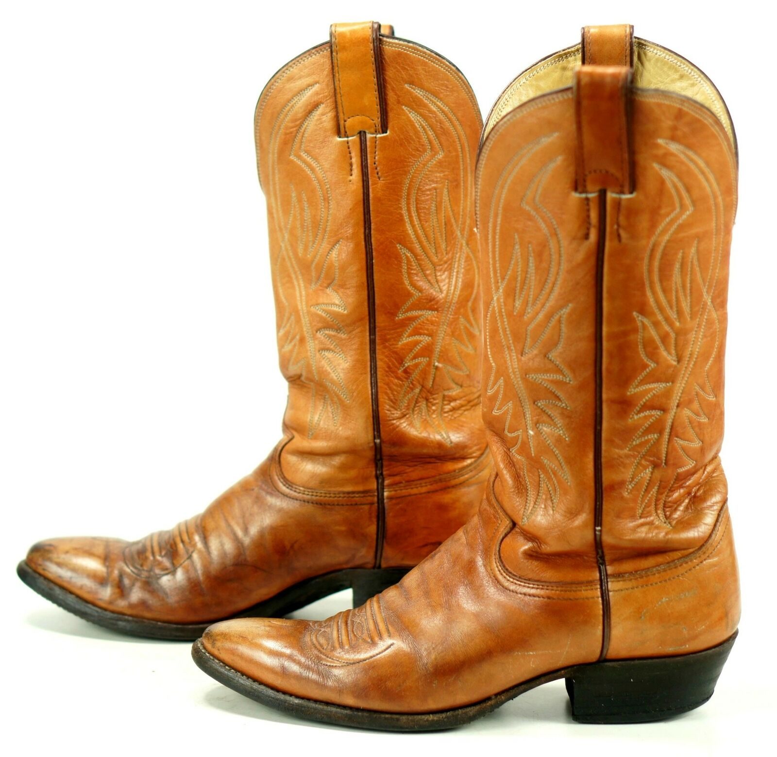 mens natural leather boots