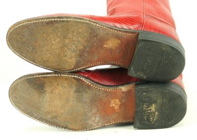 lizard skin roper boots