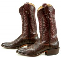 Nocona Burgundy & Brown Peanut Brittle Women