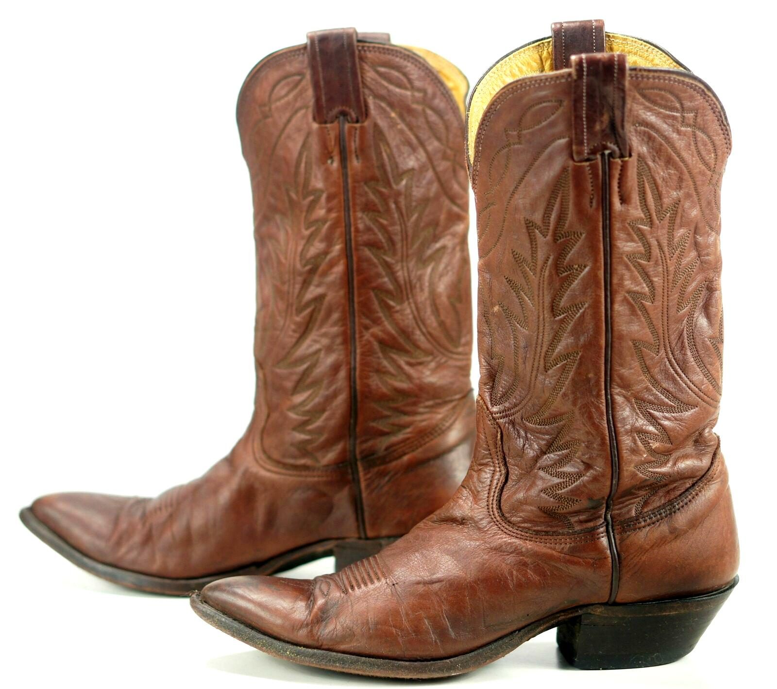 brown western boot