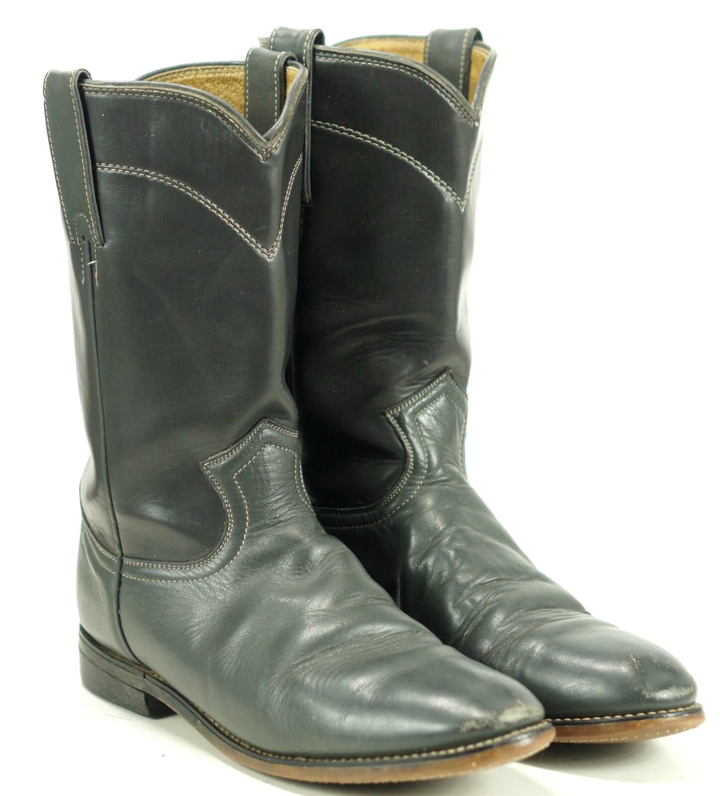 grey western boots