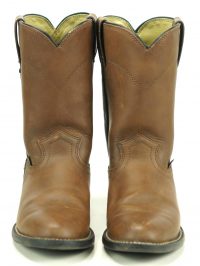 justin basics brown ropers boots women (1)