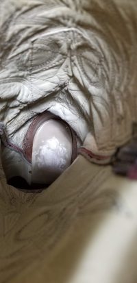 Custom Vintage 70s Burgundy Eelskin Cowboy Western Boho Boots Women