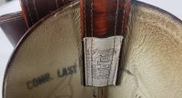 Olathe Cowboy Western Boots Brown Leather Deep Vees Vintage US Made Men