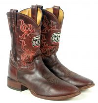 Tony Lama Centennial Anniversary Cowboy Western Boots Brown Leather Men