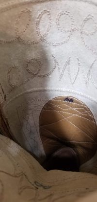 jr custom suede cowboy riding boots vintage womens (11)