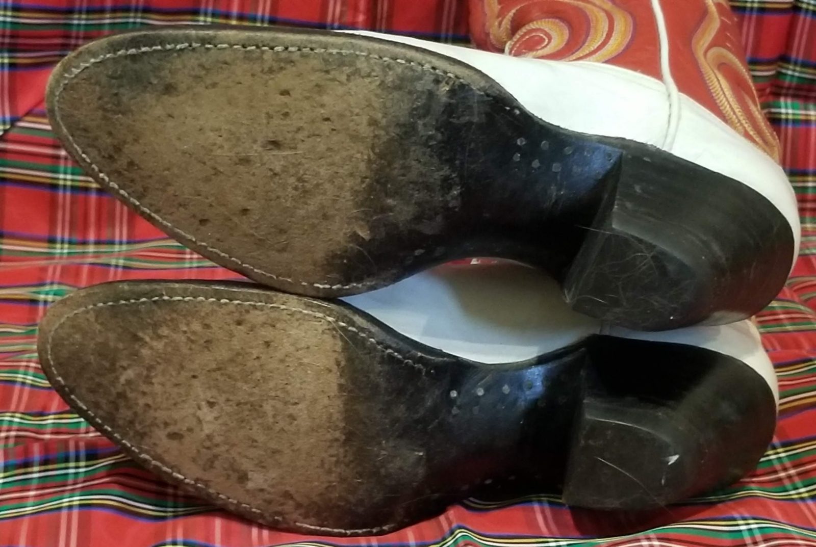 larry mahan vintage womens cowbot western boots (4)