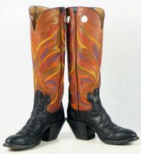 paul bond knee high tall buckaroo cowboy boots womens (15)