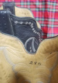 to stanley womens custom tall gray full quill ostrich cowboy western boots (8)