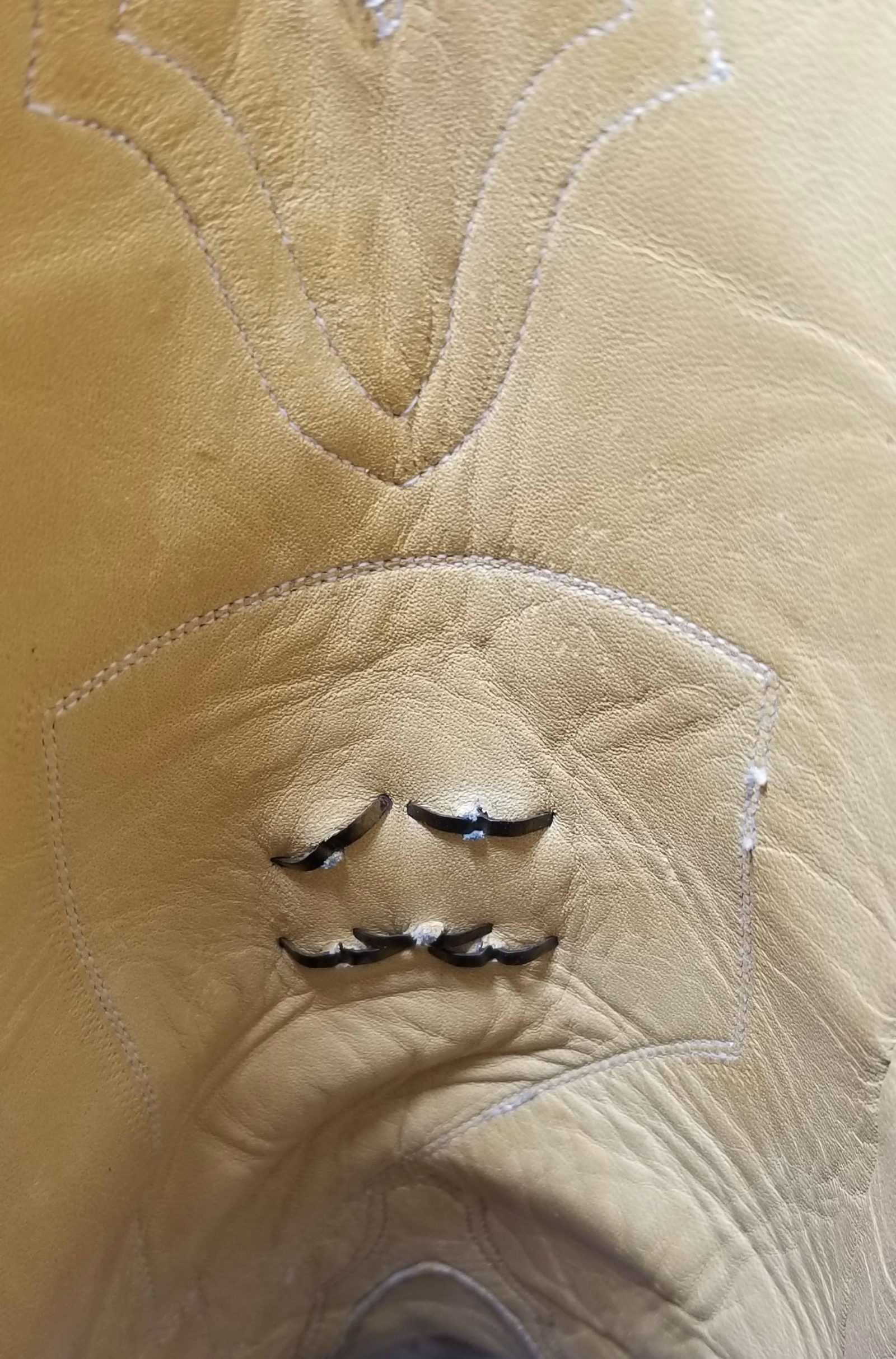 vintage justin blue and gray leather cowboy western boots womens (15)