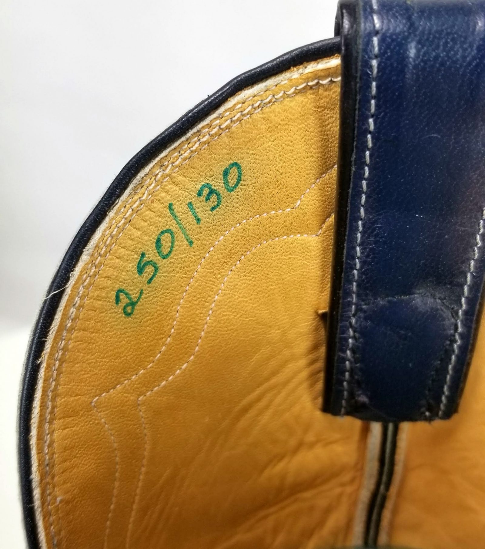 vintage justin blue and gray leather cowboy western boots womens (18)