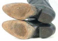 Osuna Santa Fe Blue And Green Lizard Cowboy Western Boots Handmade Men