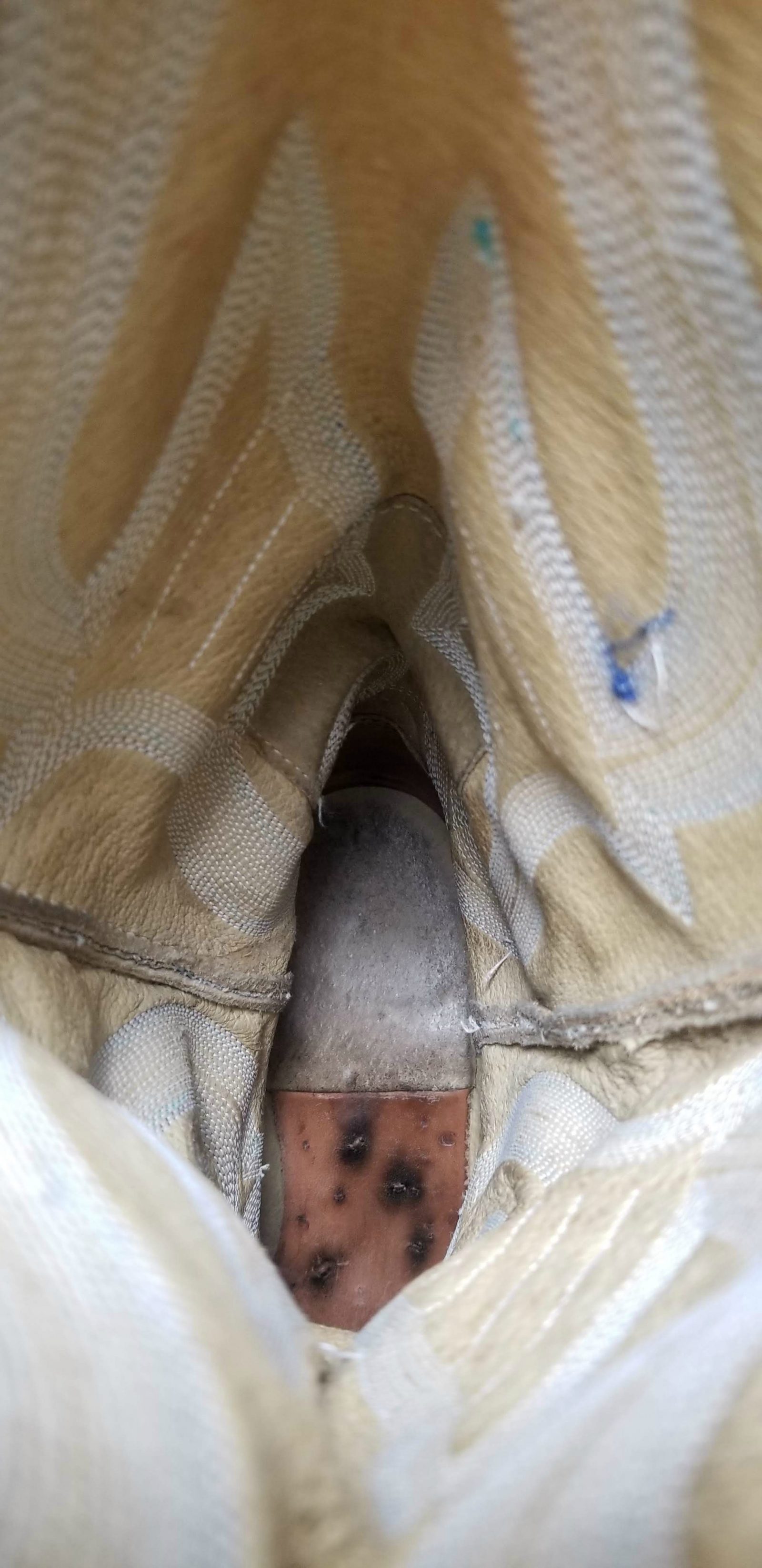 Vintage Custom Multicolor Inlay Tall Cowboy Boho Boots Ten Row Stitch Women