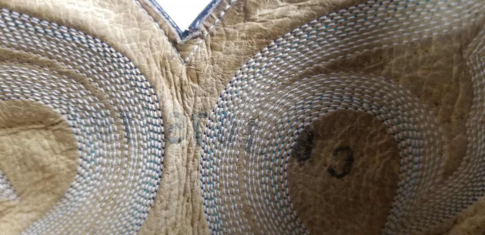 Vintage Custom Multicolor Inlay Tall Cowboy Boho Boots Ten Row Stitch Women