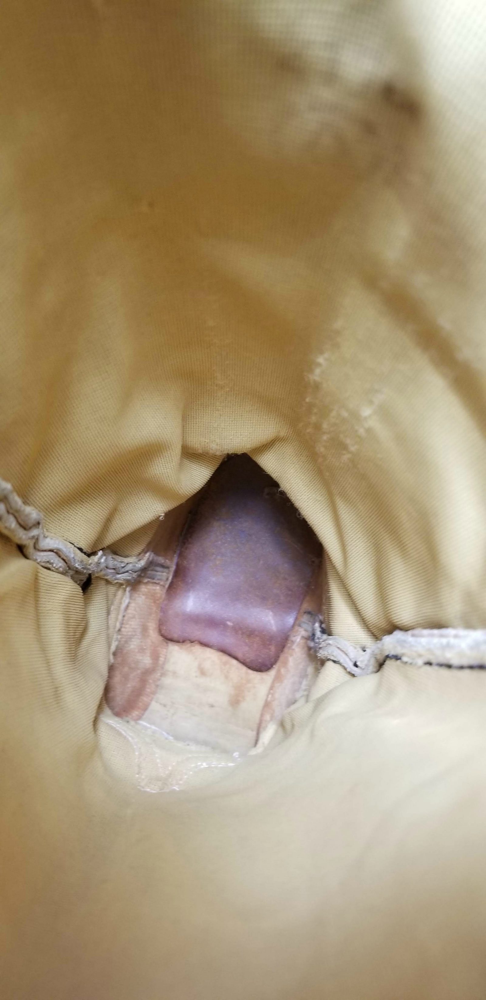 Acme Gray & Tan Western Cowboy Boots Wedge Soles Vintage US Made Women