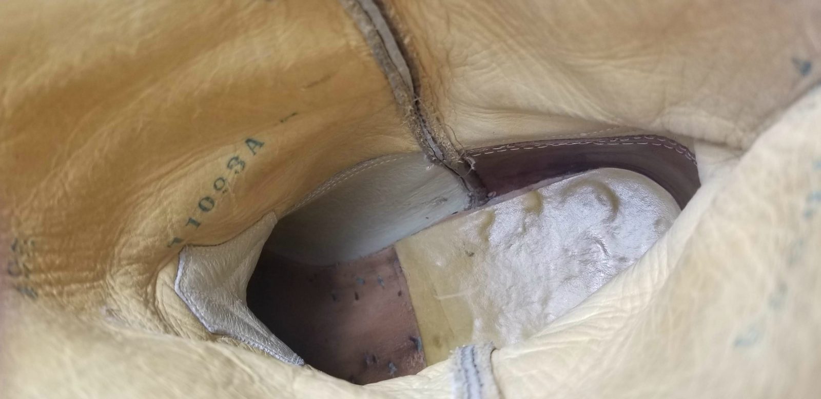 Adams Marbled Brown Leather Cowboy Western Boots Vintage US Handmade Men