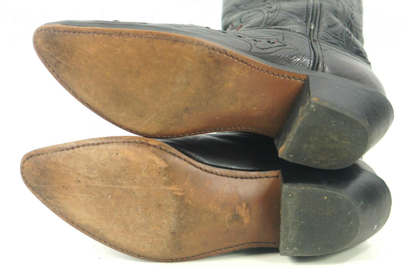 Durango Black Cherry Buckaroo Cowboy Boots RD5335 Saddle Stitching Women