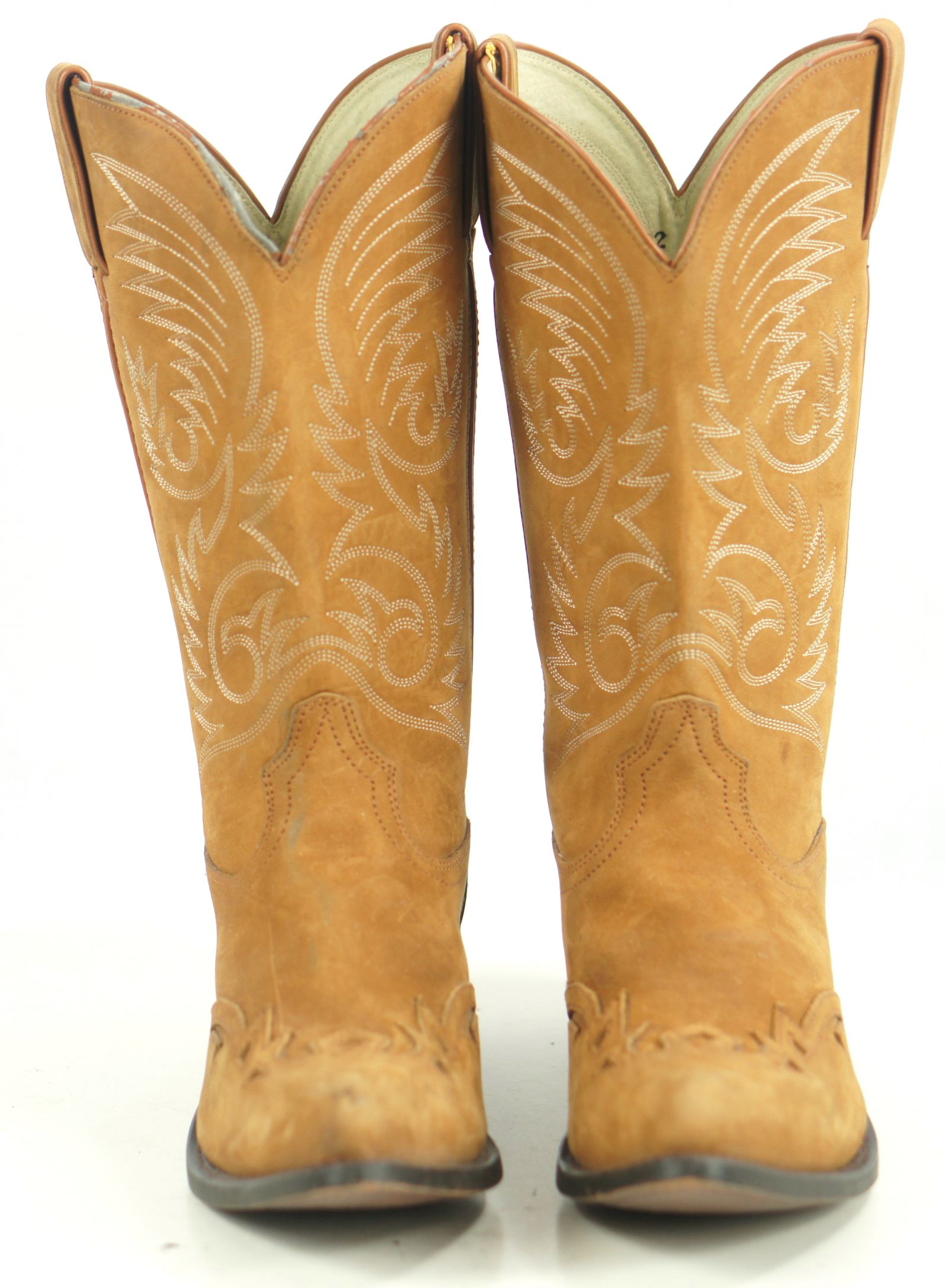 suede boots cowboy