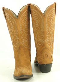 Durango RD5302 Brown Velvety Suede Wingtip Cowboy Western Boots Women