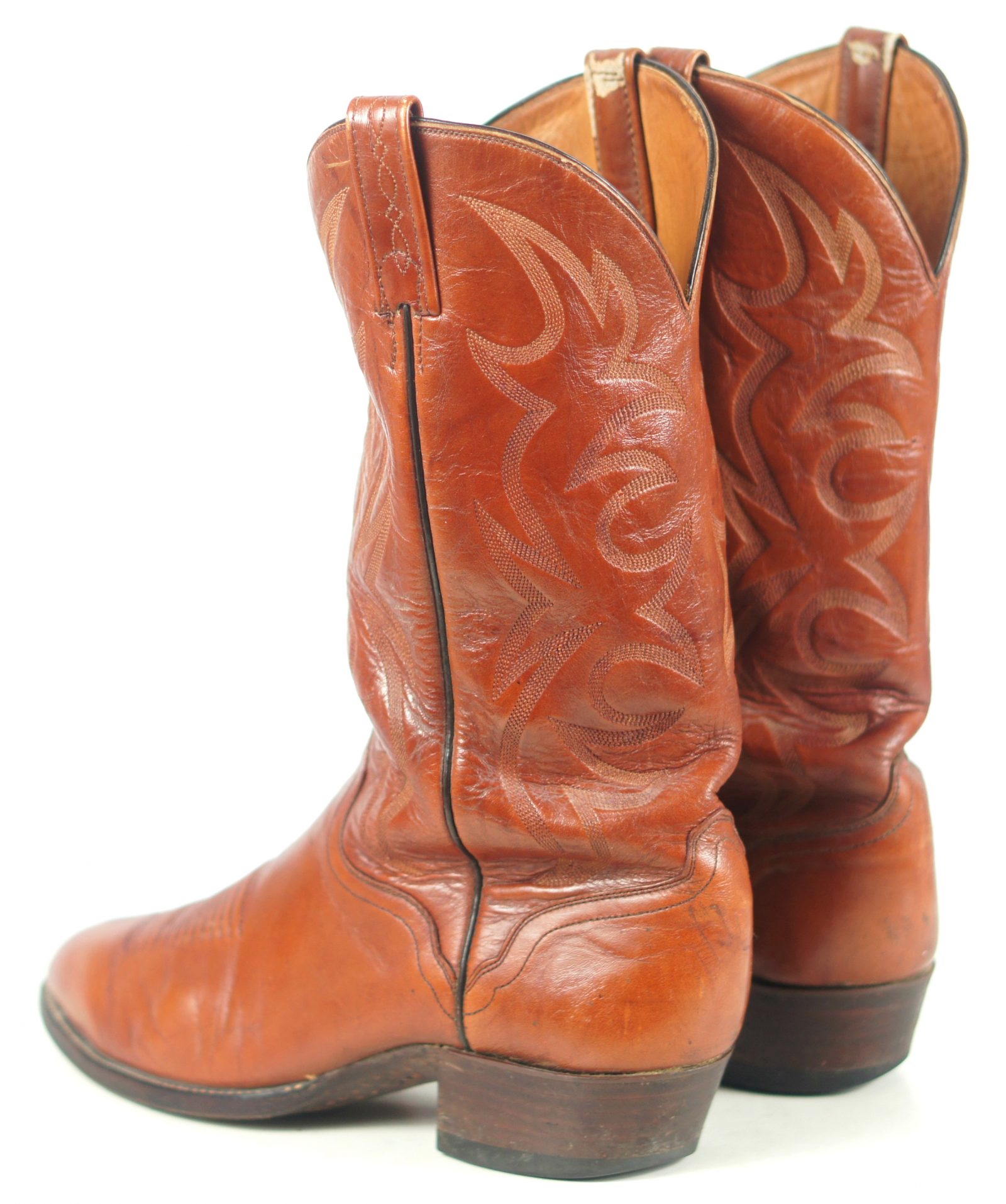 el dorado men's handmade western rattlesnake cowboy boots square toe