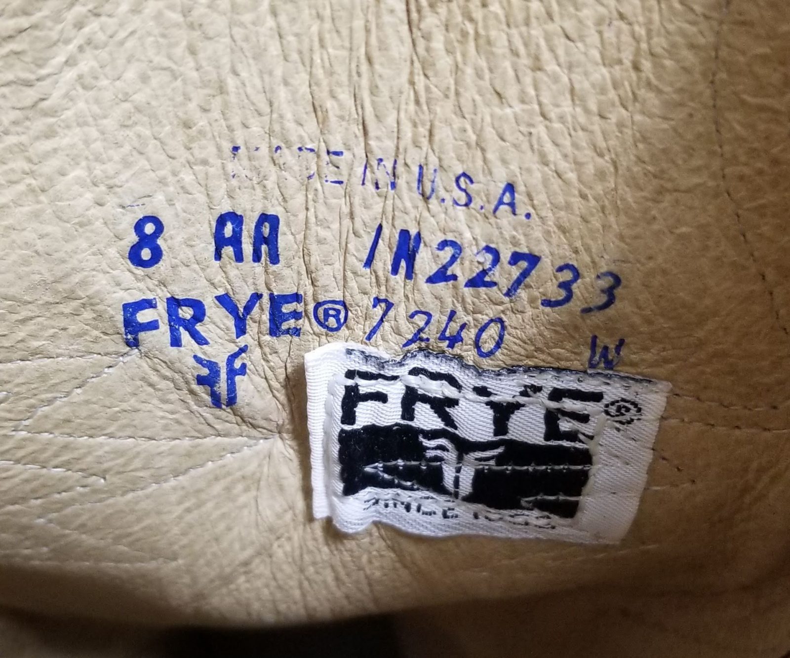 Frye Red & Tan Western Cowboy Boots Lizard Inlay Vintage US Made Women