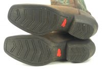 Justin Durant Stampede Cowboy Western Boots L2552 Wide Square Toe Women