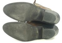 Laredo Brown Leather Lacer RIding Paddock Ankle Boots Vintage US Made Womens (7)