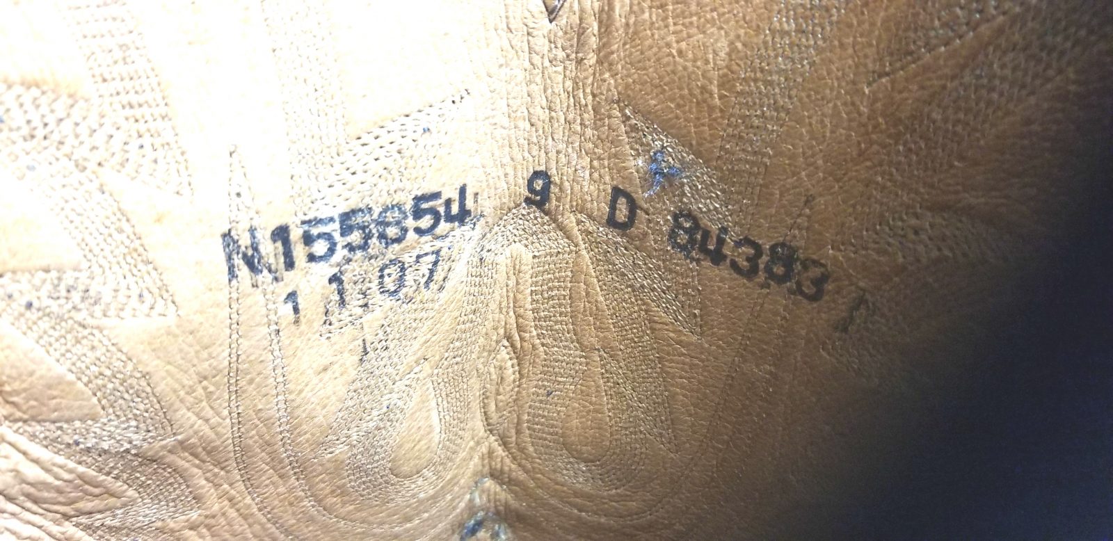 Lucchese 1883 Brown Leather Cowboy Western Boots Snip Toe Vintage US Made Mens (8)