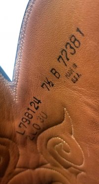Lucchese Classics Black Cherry Full Quill Ostrich Cowboy Boots US Made Women (12)