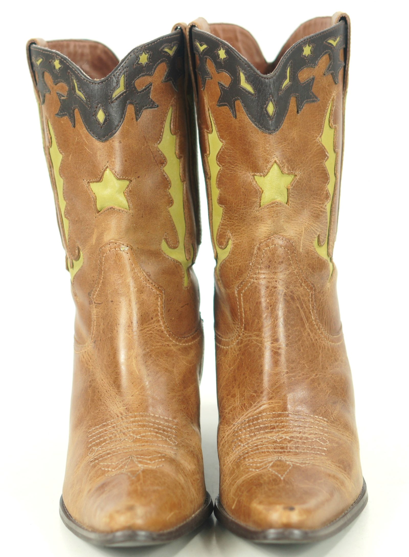 brown womens cowboy boots cheap