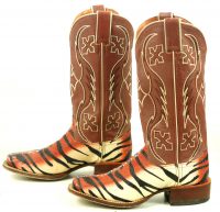 Nocona Tiger Ray Stripe Cowboy Western Boots NL6003 Discontinued Women