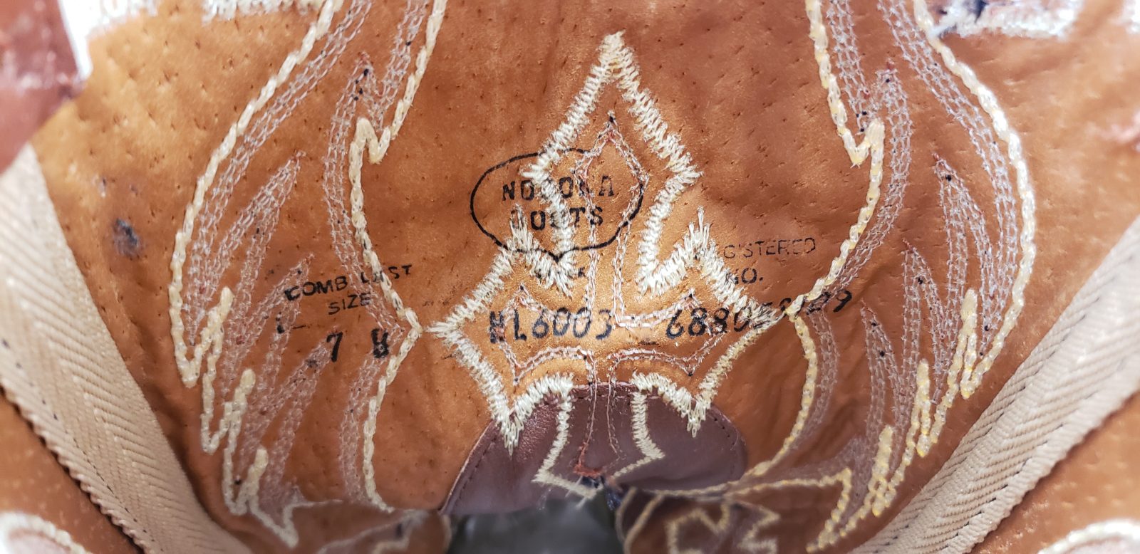 Nocona Tiger Ray Stripe Cowboy Western Boots NL6003 Discontinued Women