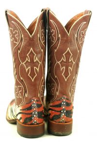 Nocona Tiger Ray Stripe Cowboy Western Boots NL6003 Discontinued Women