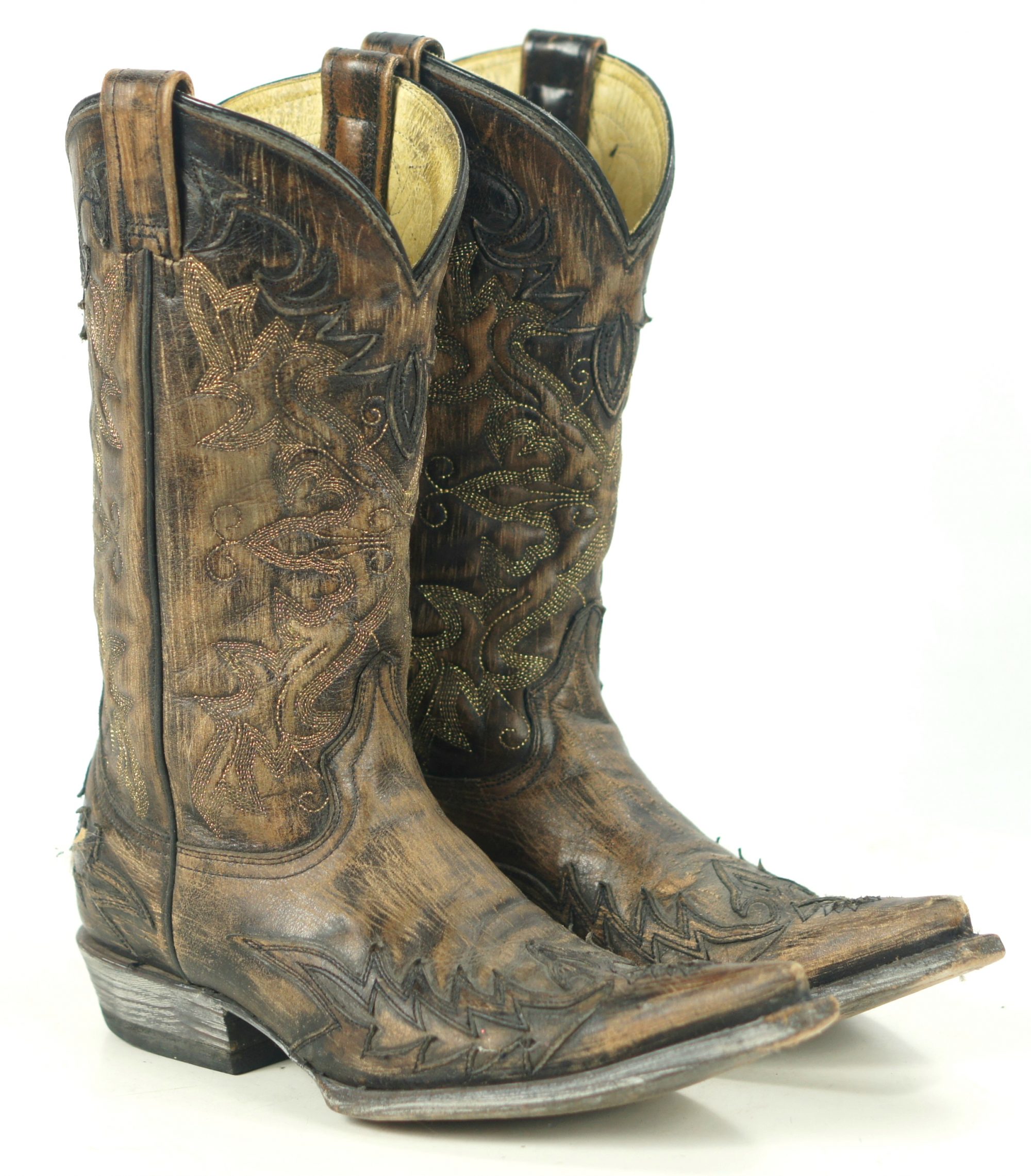womens distressed cowboy boots