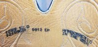 Tony Lama Signature Series Black Calf Cowboy Boots Scallop Top US Made Men