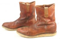 Vintage Red Wing Irish Setter Pull On Leather Work Sport Boots 1990s Men