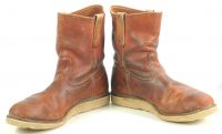 Vintage Red Wing Irish Setter Pull On Leather Work Sport Boots 1990s Men