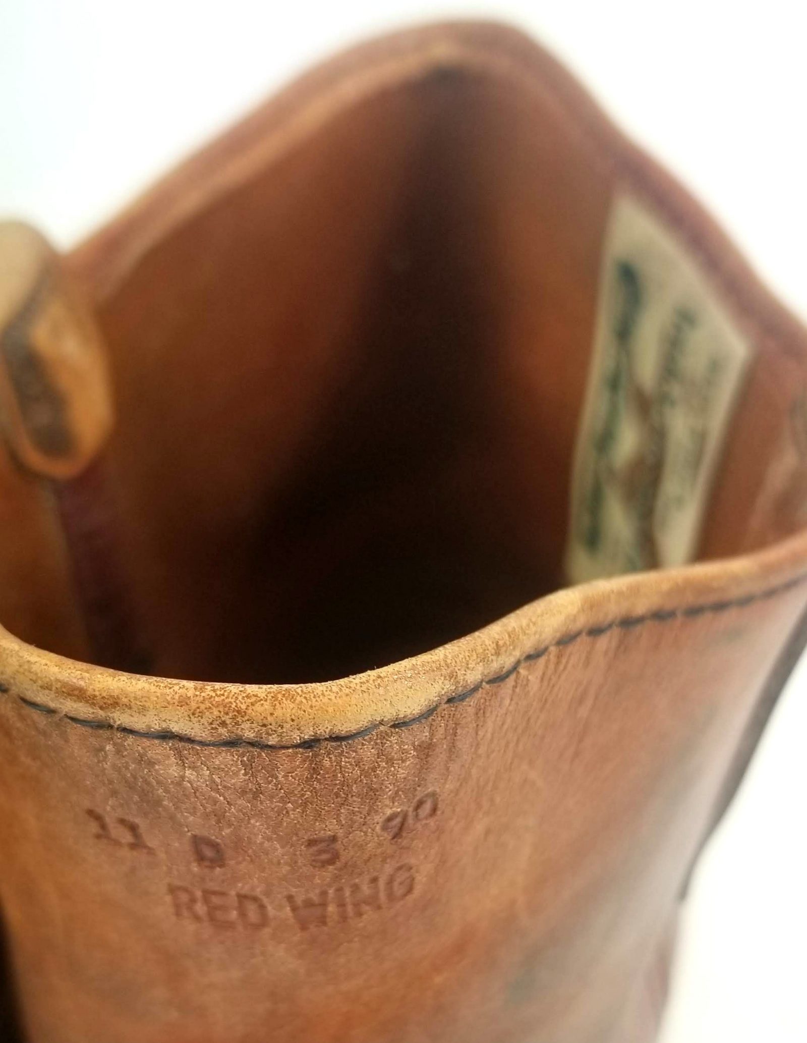 Vintage Red Wing Irish Setter Pull On Leather Work Sport Boots 1990s Men