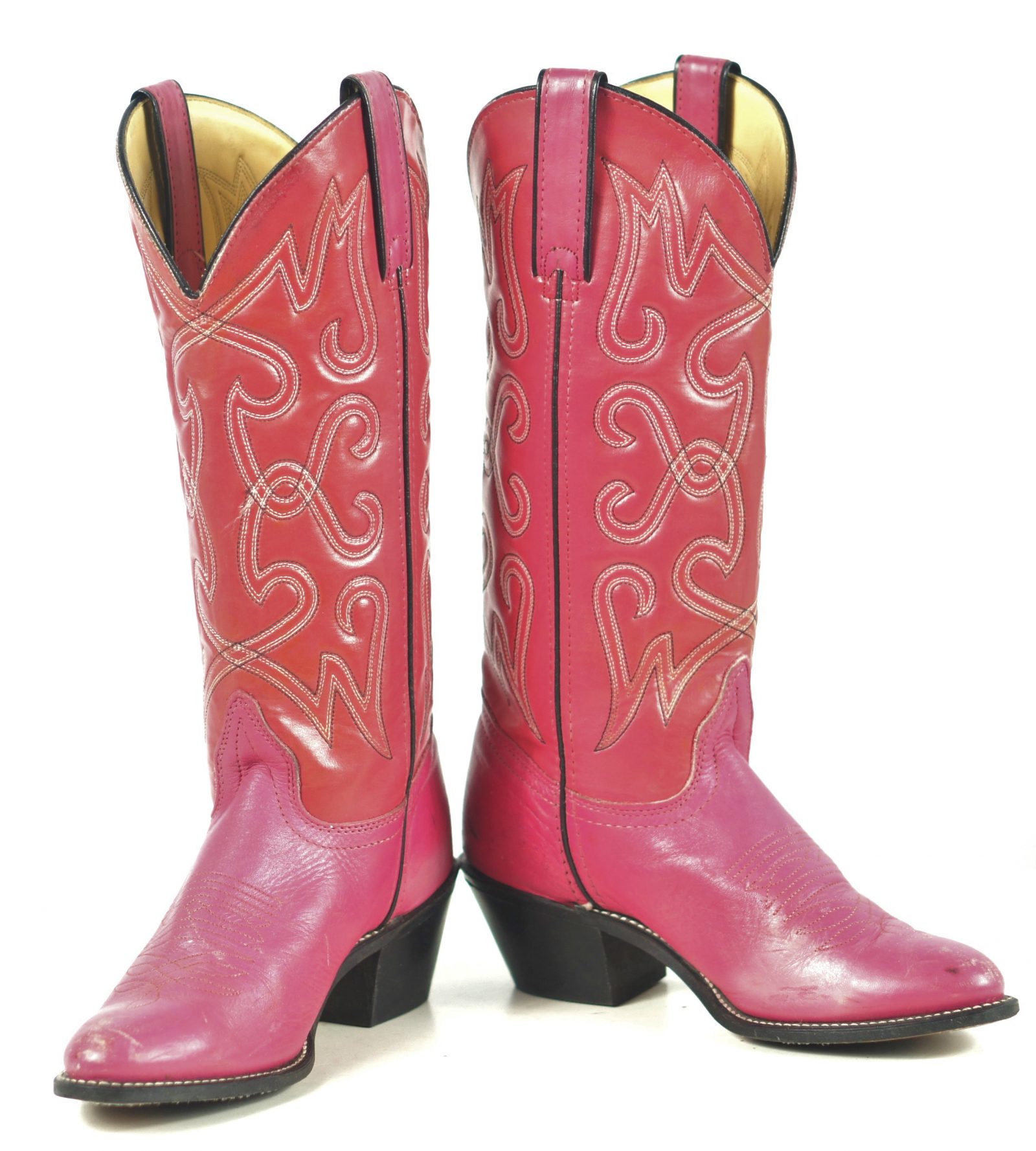 womens pink western boots
