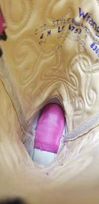 Wrangler Raspberry Pink Western Boho Cowboy Boots Vintage US Made Women