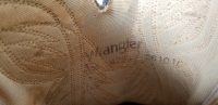 Wrangler Tan Leather Western Cowboy Boho Boots Vintage US Made Women