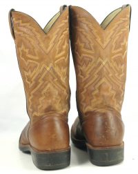 Durango Farm N Ranch 5112 Tan Leather Cowboy Western Boots Discontined Mens (7)