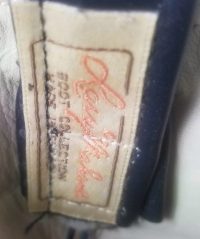 Larry Mahan Red Black 16 Tall Cowboy Boots 10 Row Vintage US Made Women