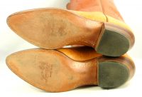 Lucchese San Antonio Vintage 1989 Ostrich Cowboy Boots Original Box Men