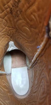 Lucchese San Antonio Vintage 1989 Ostrich Cowboy Boots Original Box Men