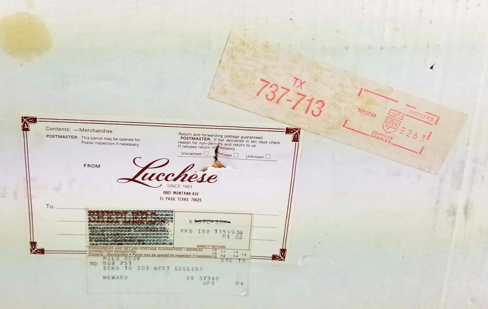 Lucchese San Antonio Vintage 1989 Ostrich Cowboy Boots Original Box Men