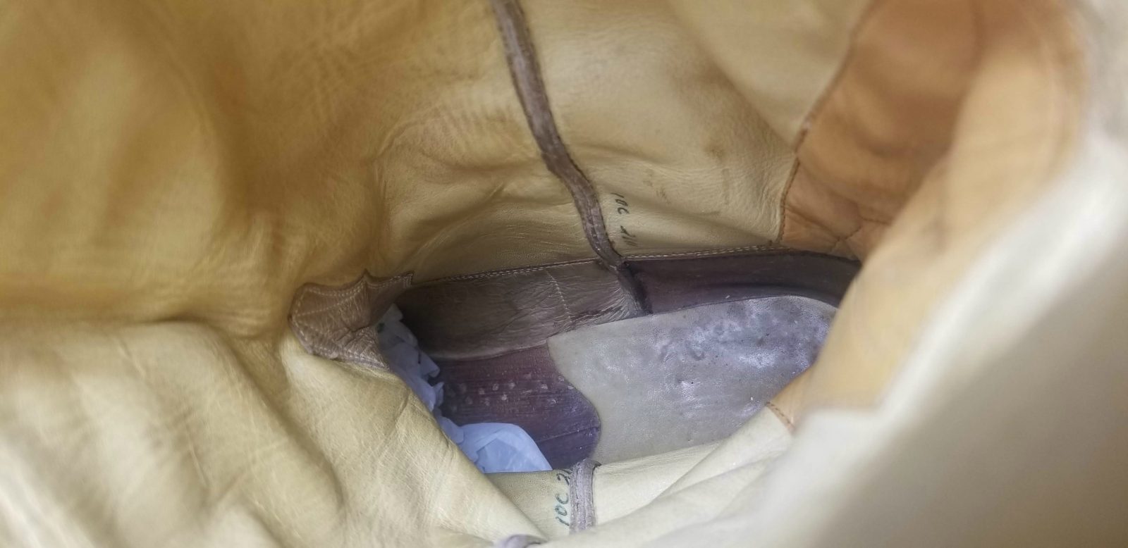 ML Leddy Brown Smooth Ostrich Cowboy Western Boots Custom Made Texas Men